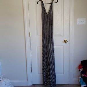 Stripe Maxi Dress
